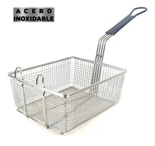 Canastilla Para Freir 26x20x10 Cms. - Electrodomesticos Olvera
