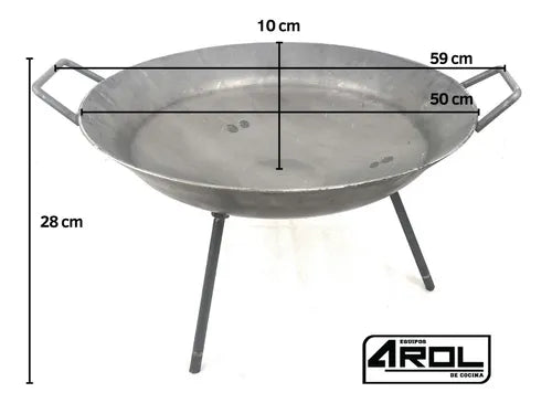 Disco Y Quemador Alta Presion Hierro Fundido 15cm Completo