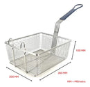 Canastilla Para Freir 26x20x10 Cms. - Electrodomesticos Olvera