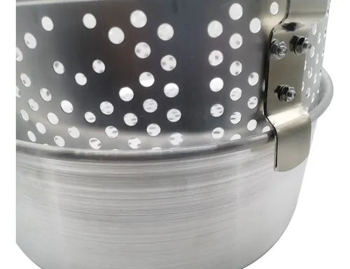 Olla Cesta De Aluminio Para Freír Con Tapa Arol
