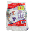 Manguera Aluminio De 1.00 Mts. 5/16 - Electrodomesticos Olvera