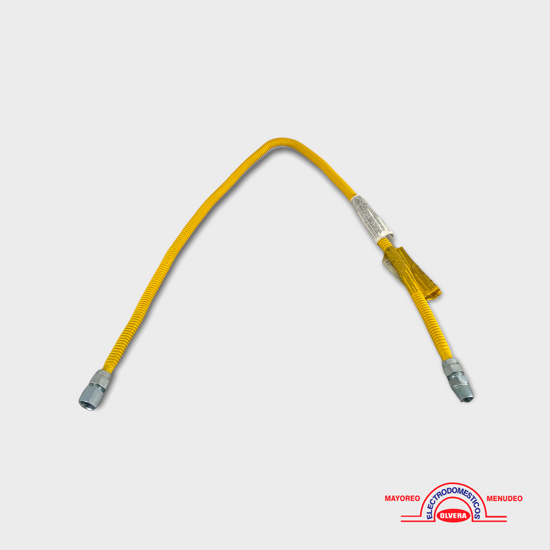Manguera Tubo Corrugado Gas 48 pulgadas (1.22 cm) 1/2 X 1/2