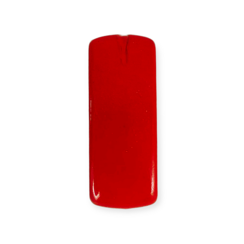 Perilla Recta Con Opresor Roja