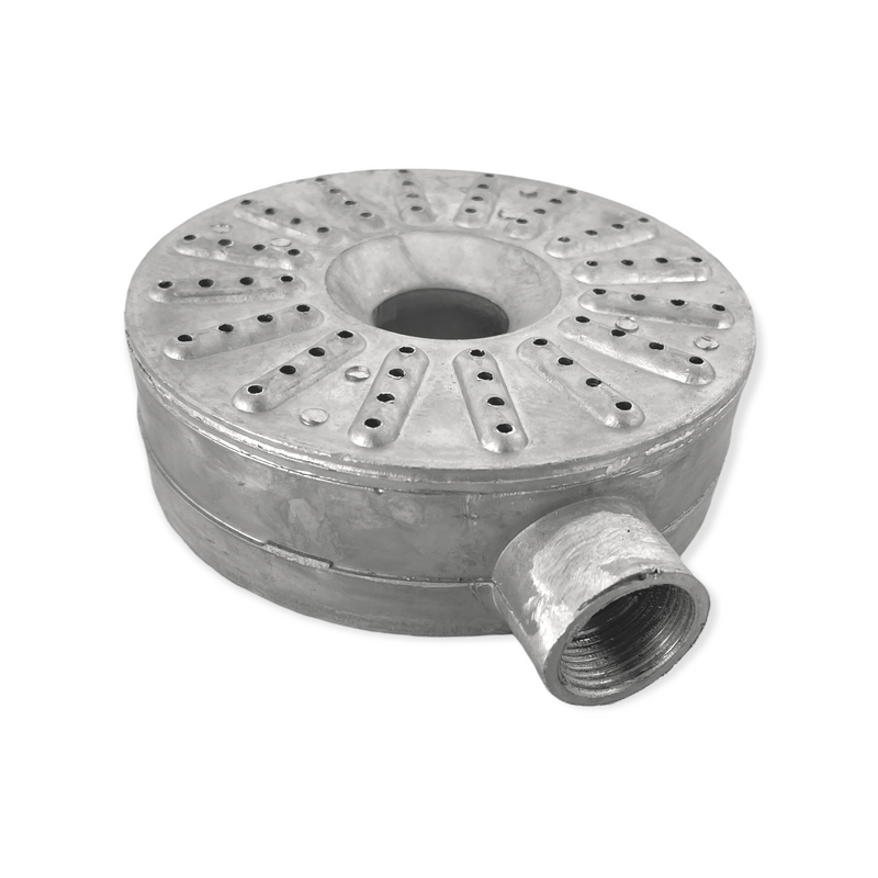 Quemador De Gas Regadera Aluminio 13 cm