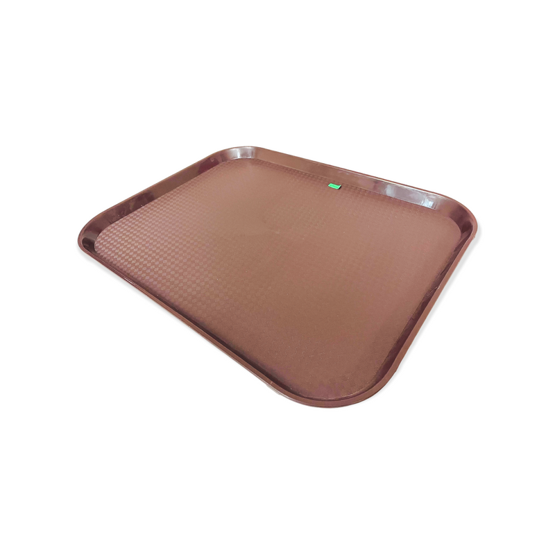 Charola Rectangular 14X18" Cafe