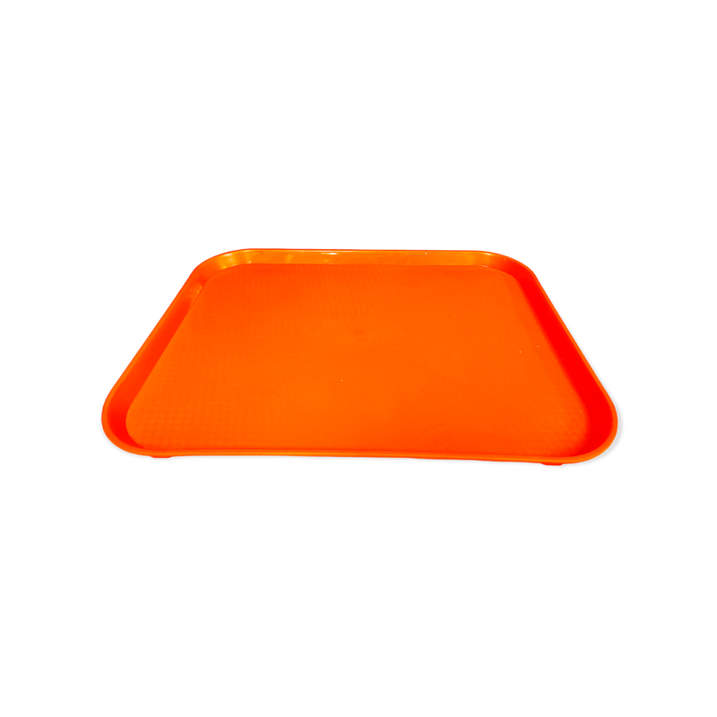 Charola Rectangular 14X18" Naranja