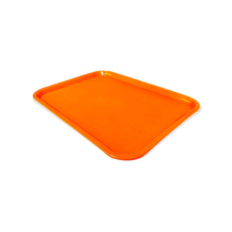 Charola Rectangular 12X16" Naranja