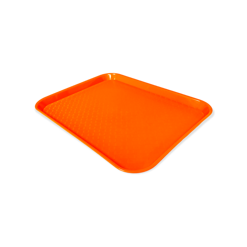 Charola Rectangular 10X14" Naranja