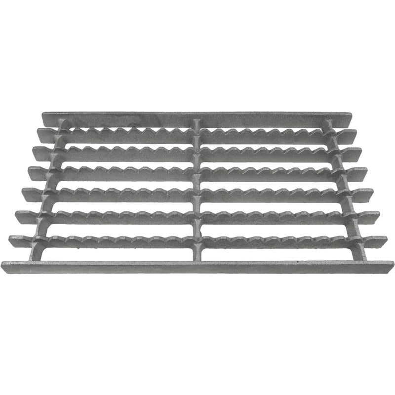 Parrilla Hierro Fundido Dentada para Estufón 56x28 cm