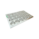 Molde Para Muffin 24 Aluminio 3.5 Oz