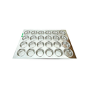 Molde Para Muffin 24 Aluminio 3.5 Oz