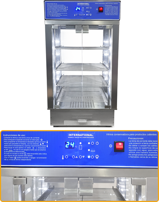 Vitrina Conservadora Sin Motor INTERNATIONAL MOD VC-1 SM SN14011